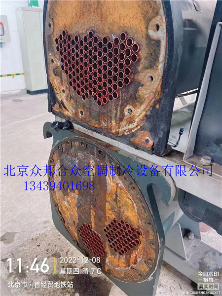 中央空调冷凝器更换铜管