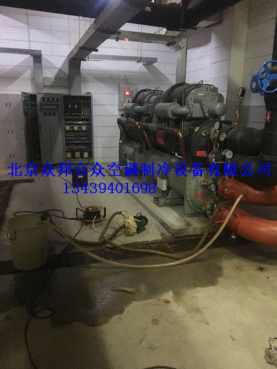 30XW机组冷凝器化学清洗