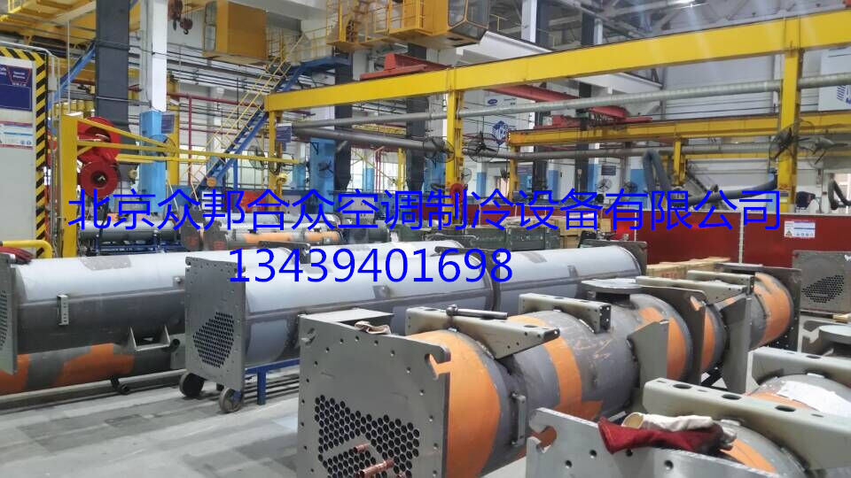 开利机组冷凝器更换