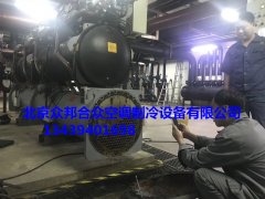 蒸发器进水维修，更换铜管