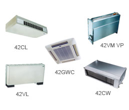 42CL/VL/VP/VM CW/CH GWC - 风机盘管机组